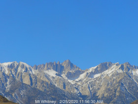 Slika pregleda web-kamere Lone Pine - Mount Whitney